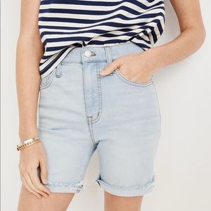 Madewell High-Rise Mid-Length Denim Shorts